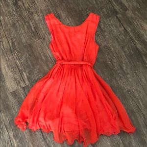 Beautiful Red/Orange Dress